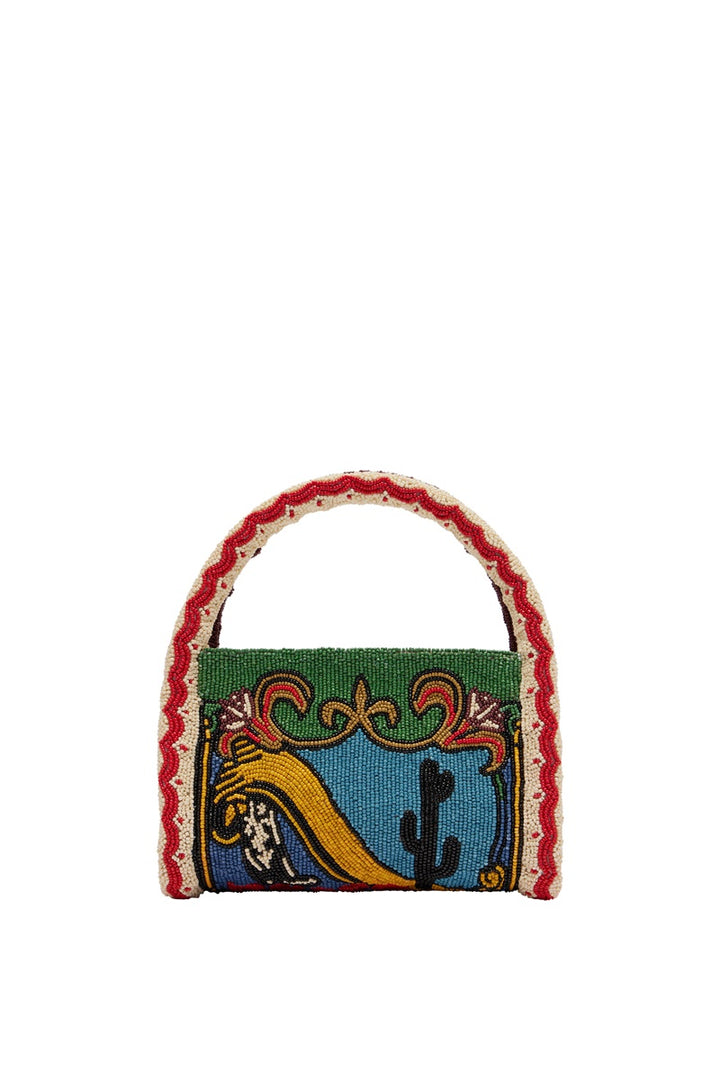 Ace Beaded Barrel Bag