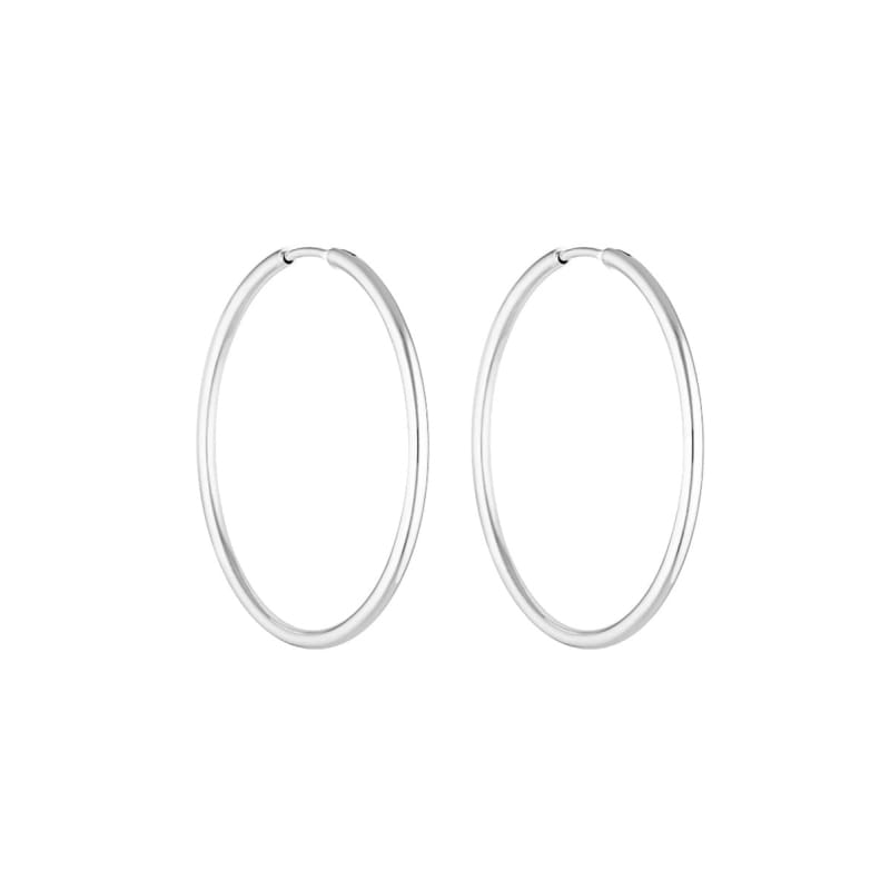 90’s Hoops 40mm | Silver - Jewellery