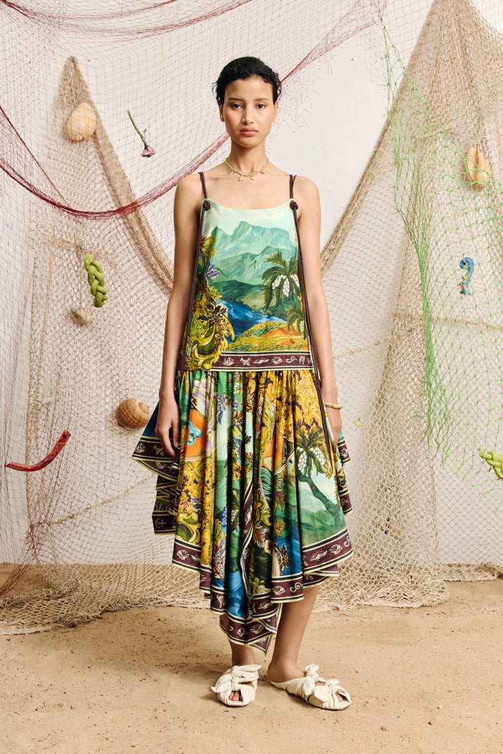 Lucena Midi Dress