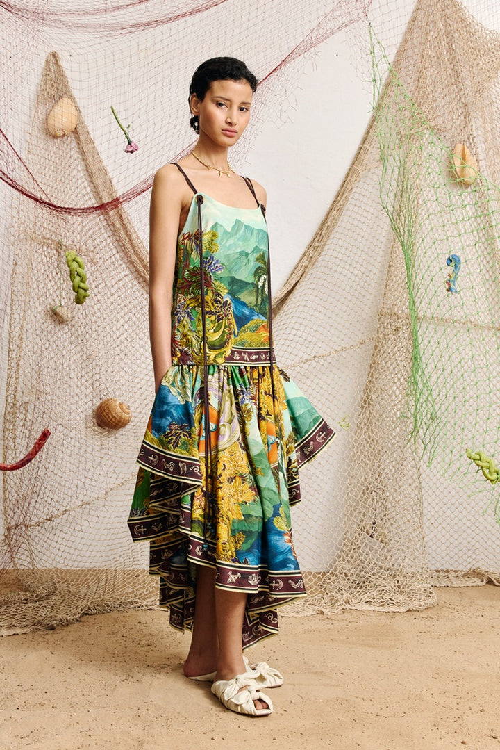 Lucena Midi Dress