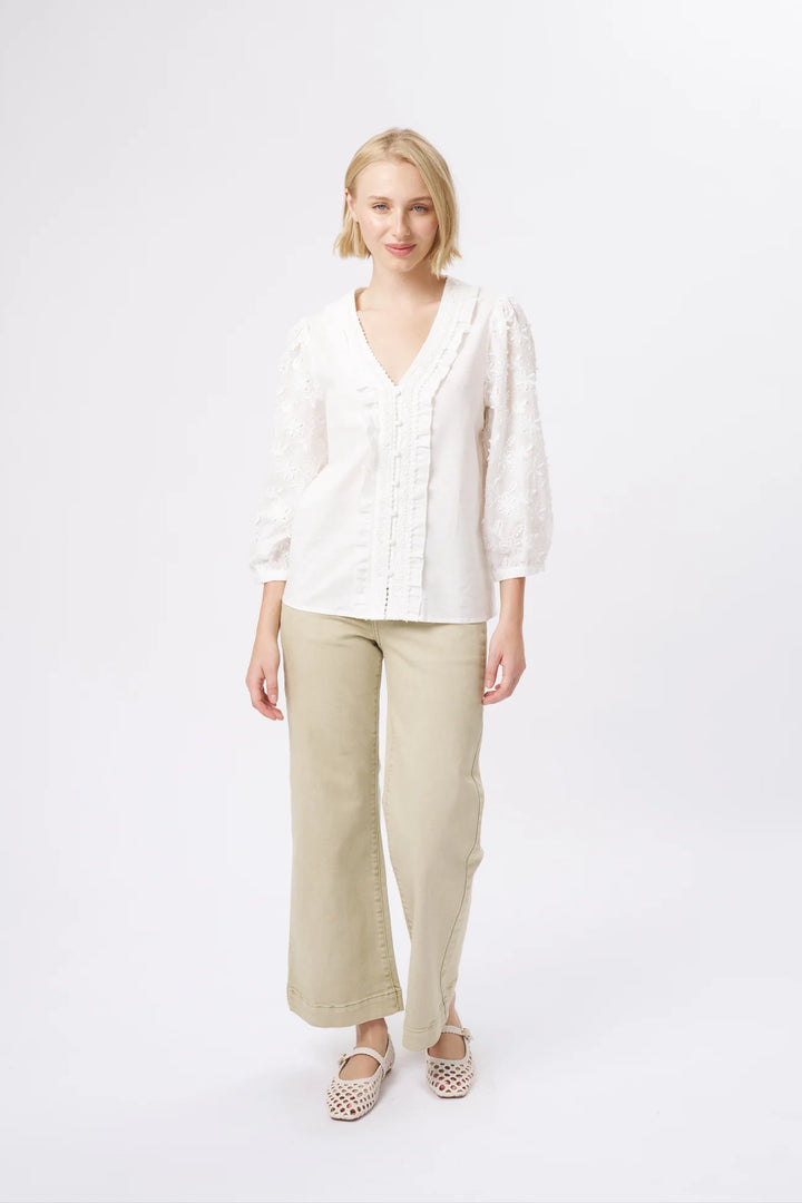Alicia Shirt | White