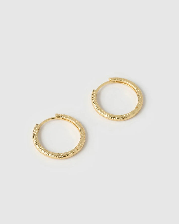 Arabella Gold Hoop Earrings