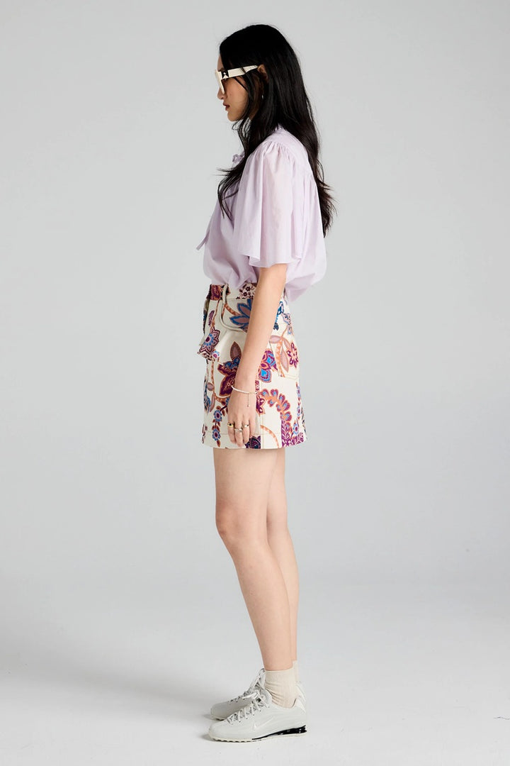 Alegra Skirt | Cream Multi