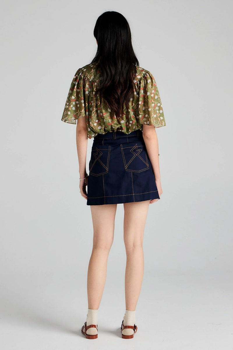 Alegra Skirt | Navy