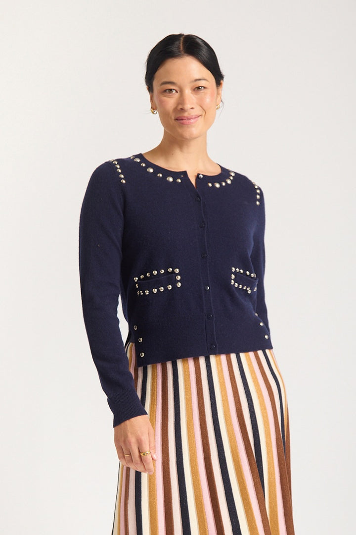 Peridia Cardigan | Peacoat