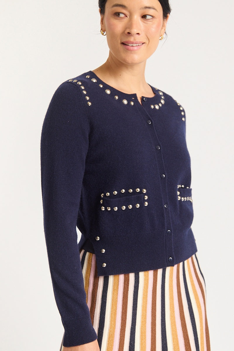 Peridia Cardigan | Peacoat