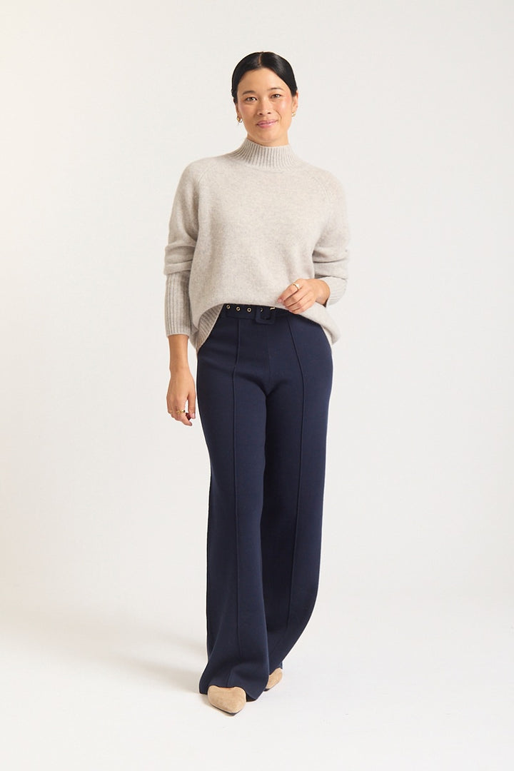 Fifi Polo Sweater | Frost