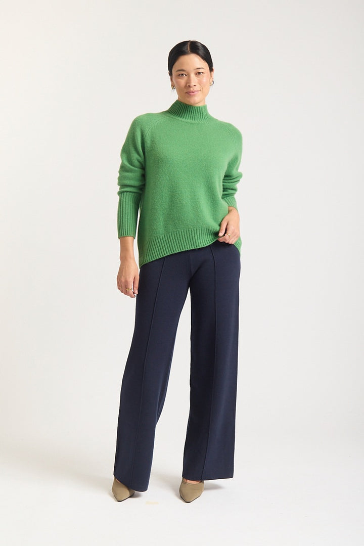 Fifi Polo Sweater | Avocado