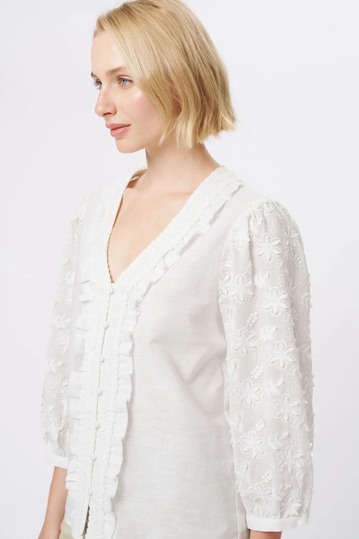 Alicia Shirt | White