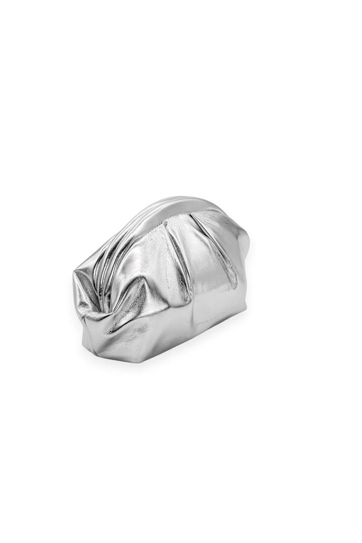 Annette Clutch | Metalic Silver