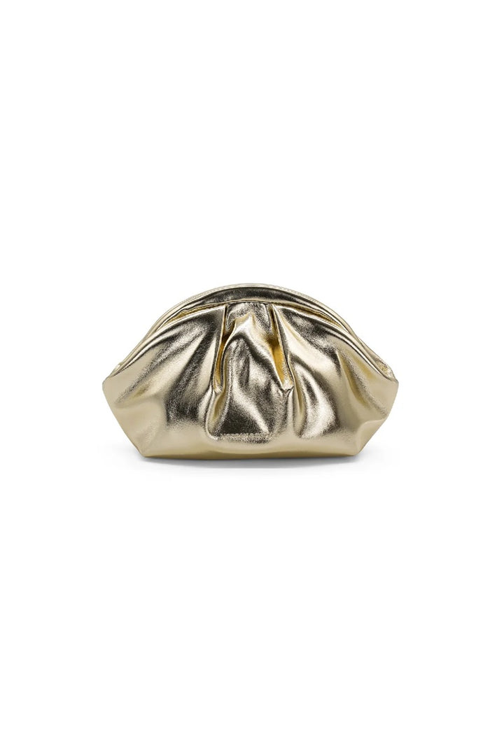 Annette Clutch | Metalic Gold