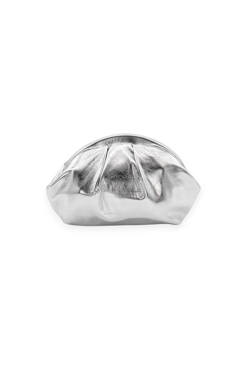 Annette Clutch | Metalic Silver