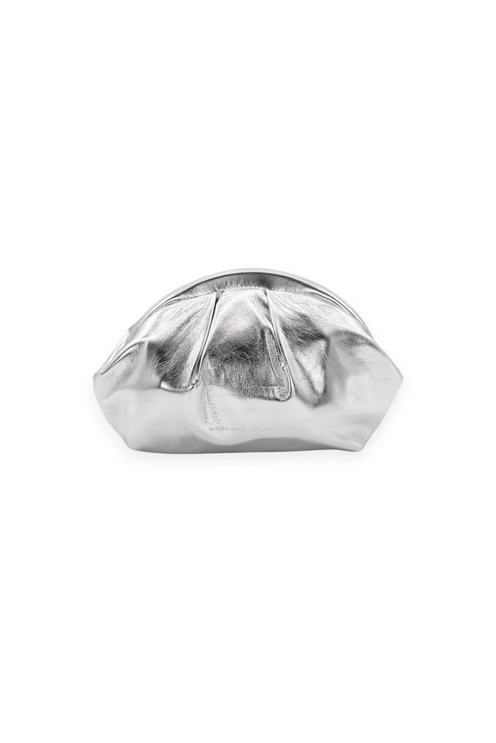 Annette Clutch | Metalic Silver