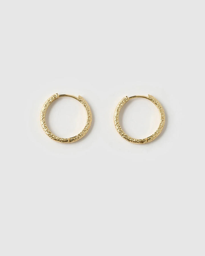 Arabella Gold Hoop Earrings