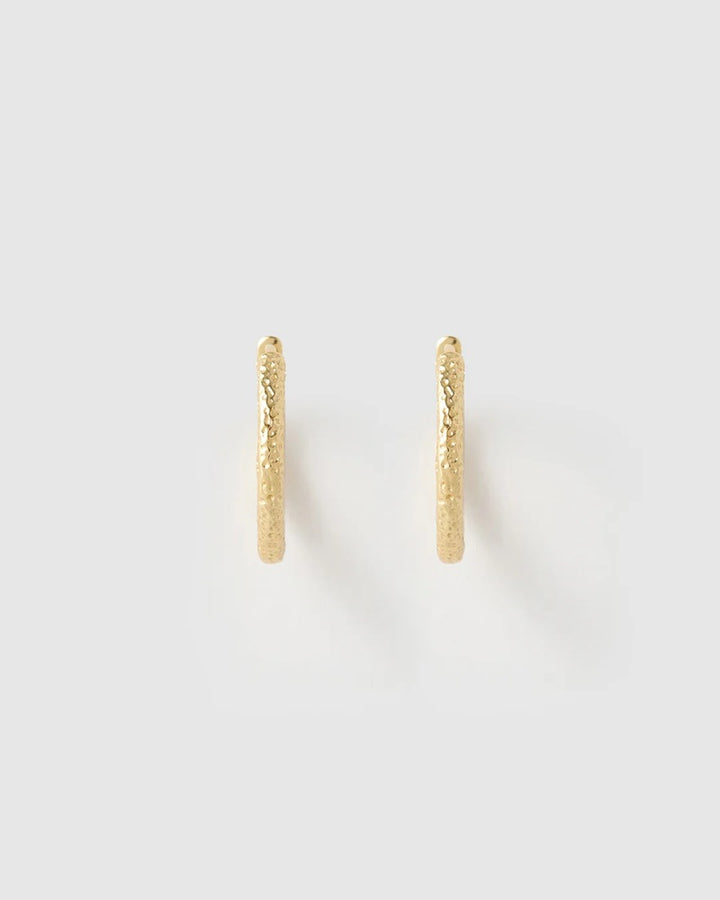Arabella Gold Hoop Earrings