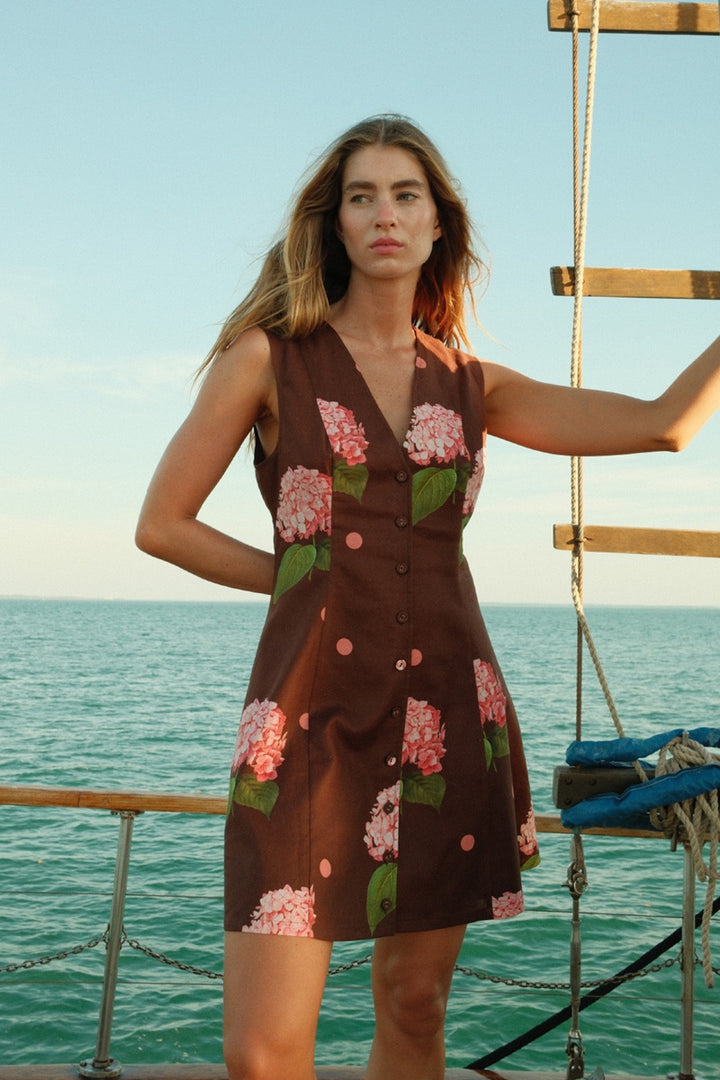 Freya Mini Dress | Oahu Polka Dot