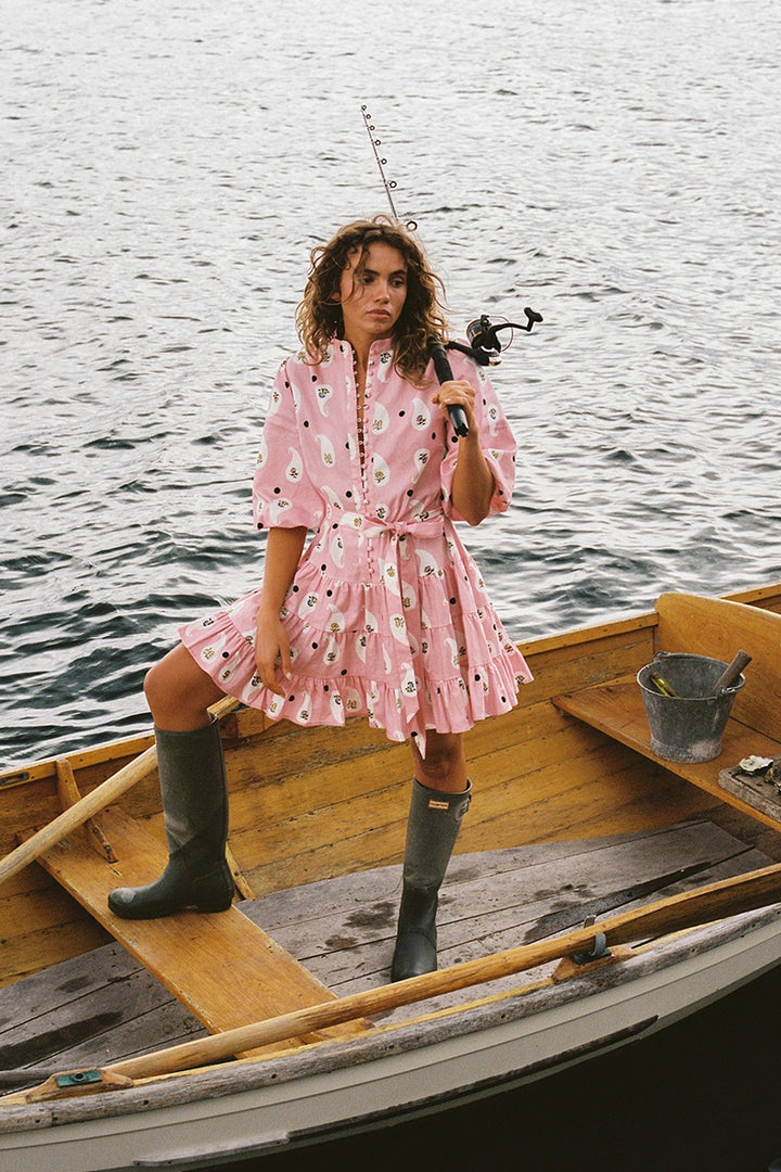 Ruba Mini Dress | Bicheno Paisley