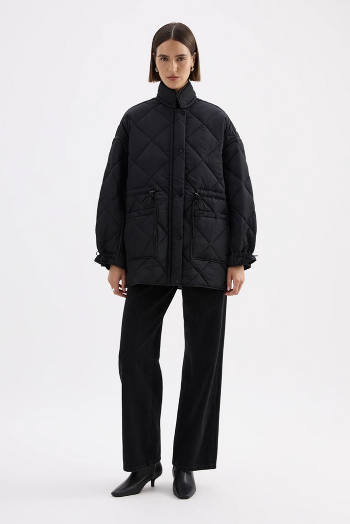Atlas Puffer Jacket | Black