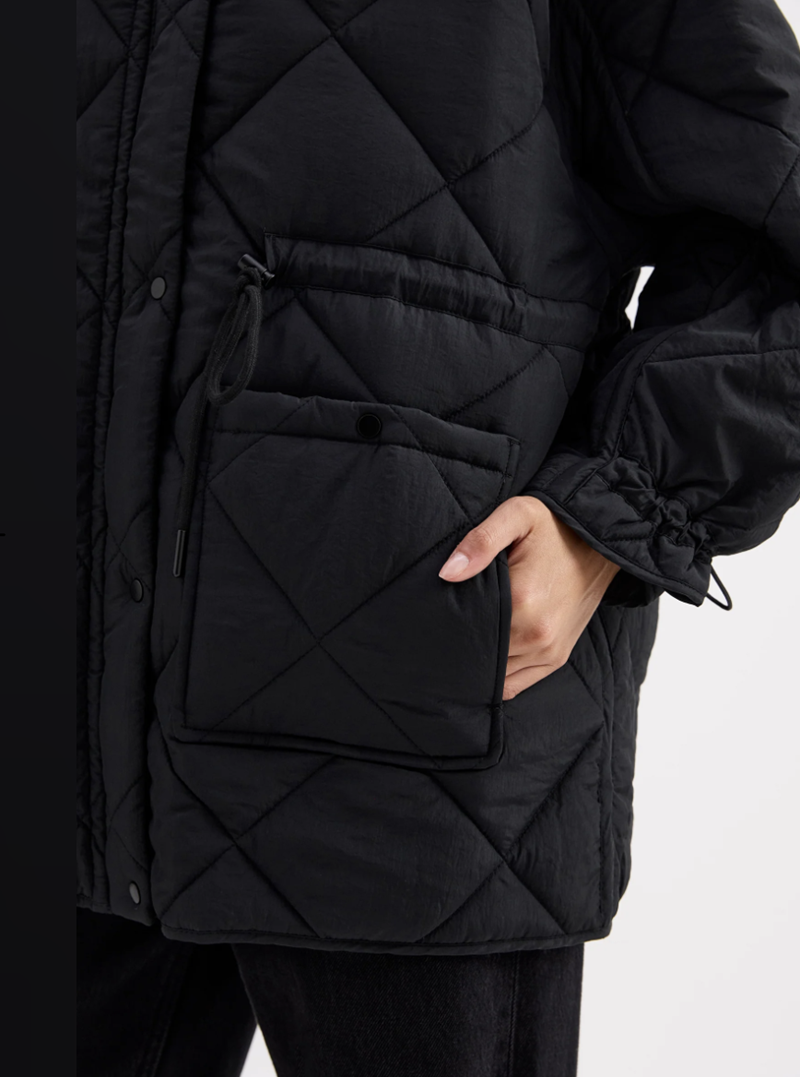 Atlas Puffer Jacket | Black