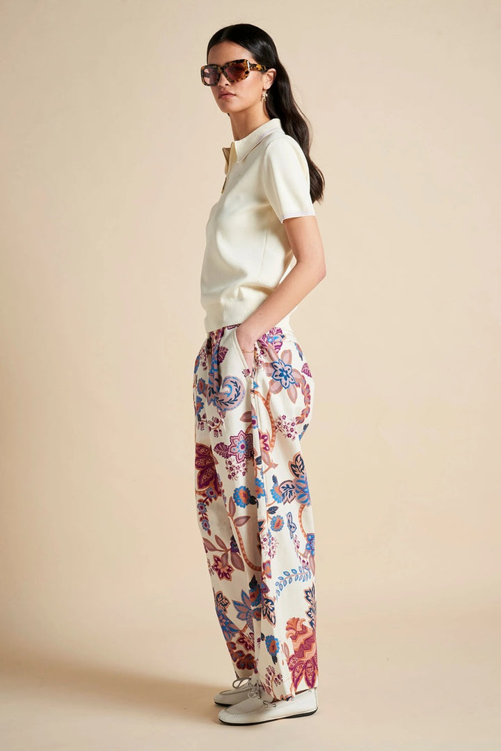 Avante Pant | Cream Multi