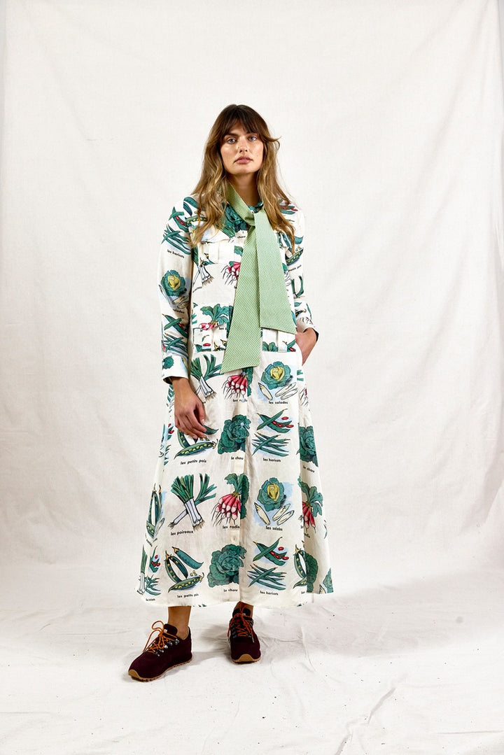 I Beg Your Pardon In The Veggie Garden Maxi Dress