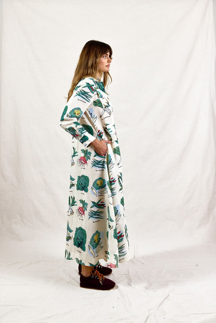 I Beg Your Pardon In The Veggie Garden Maxi Dress