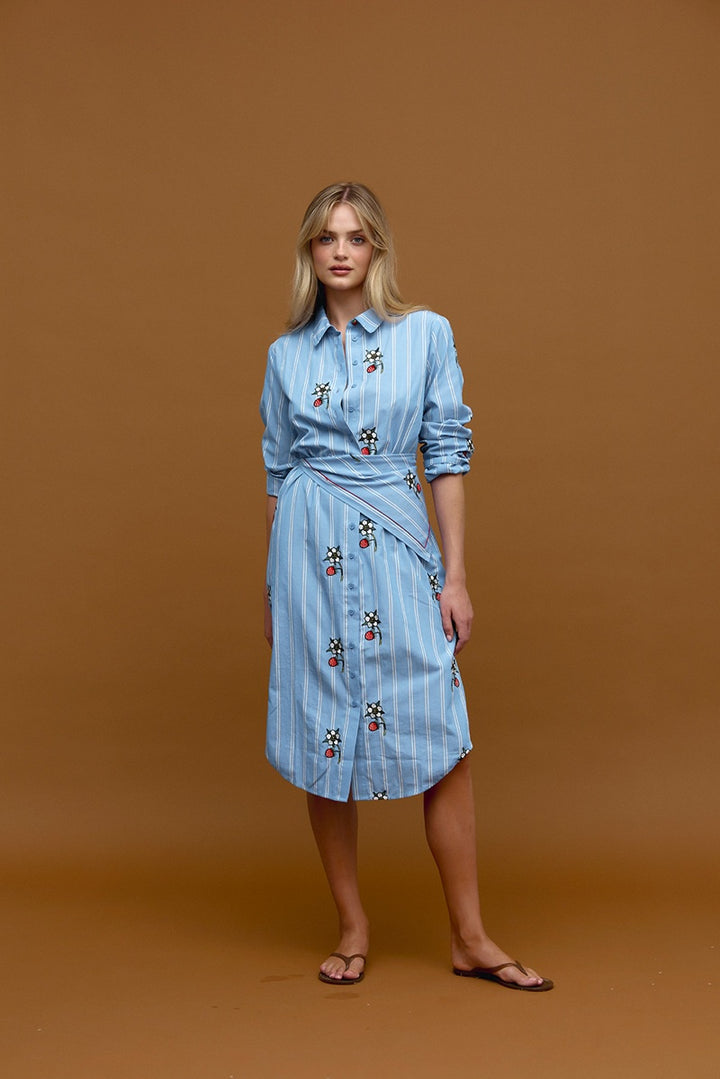 The Open Shirt Dress