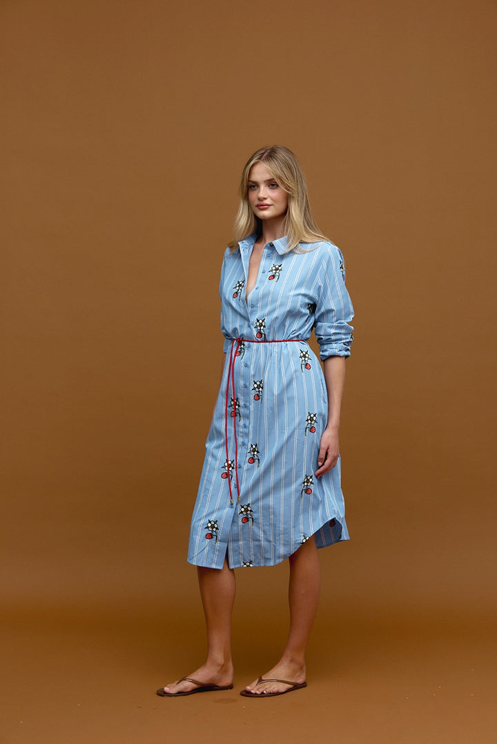 The Open Shirt Dress