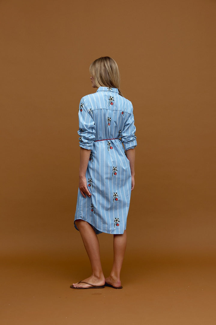 The Open Shirt Dress
