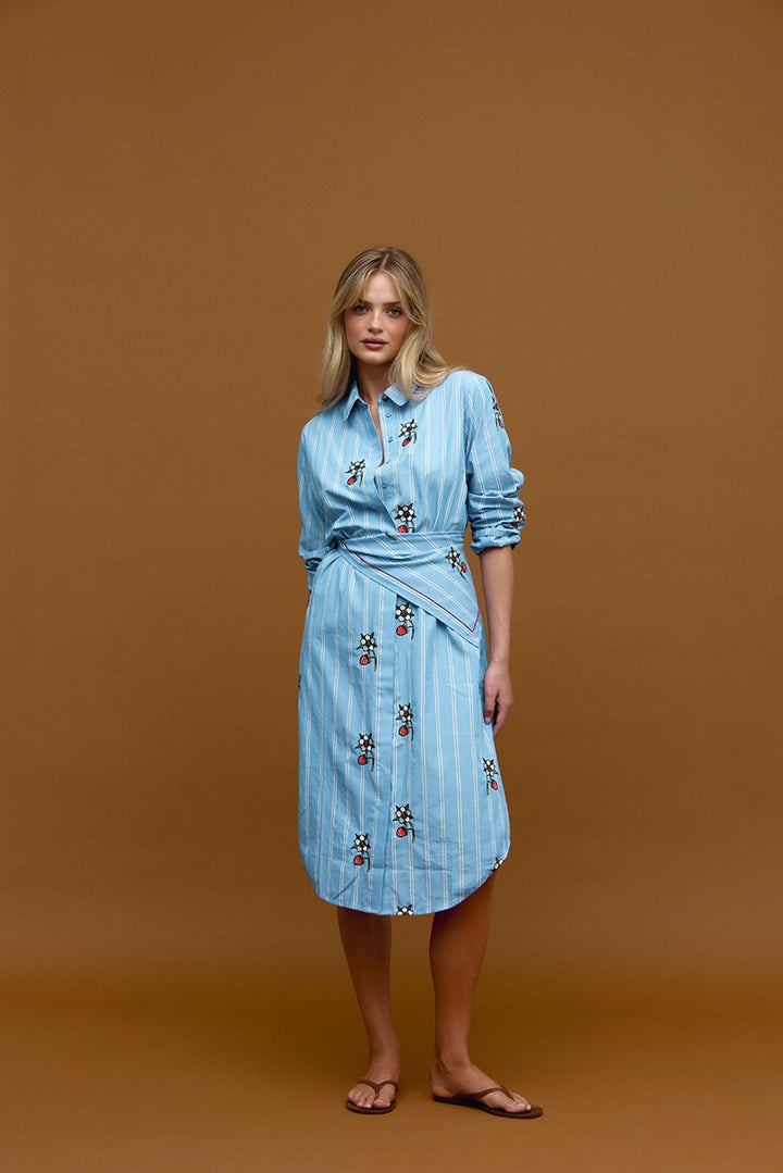 The Open Shirt Dress