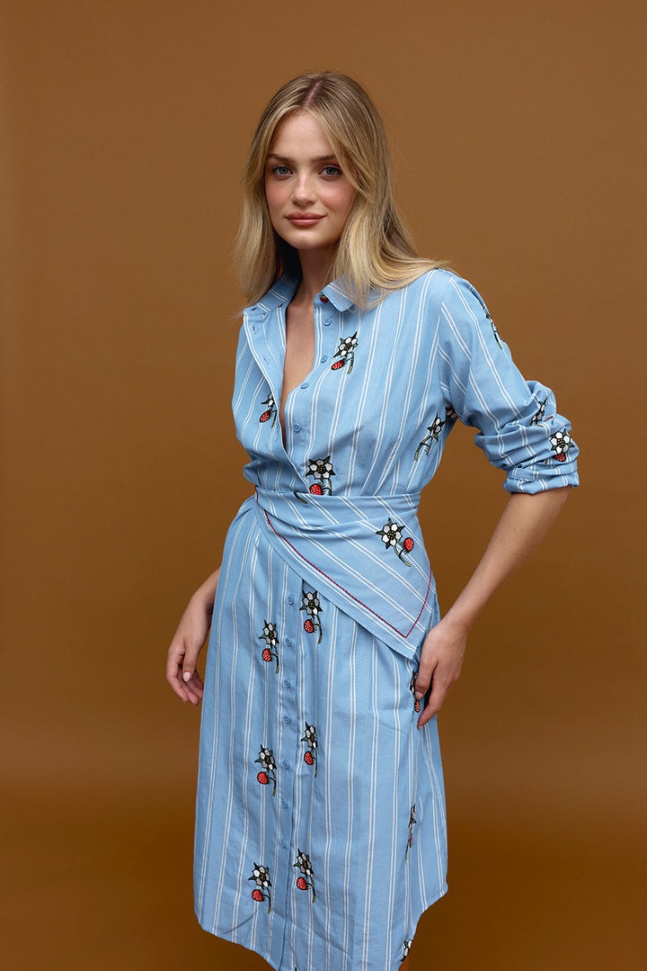 The Open Shirt Dress