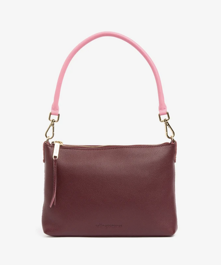 Baby Sophie Bag | Burgundy Pebble