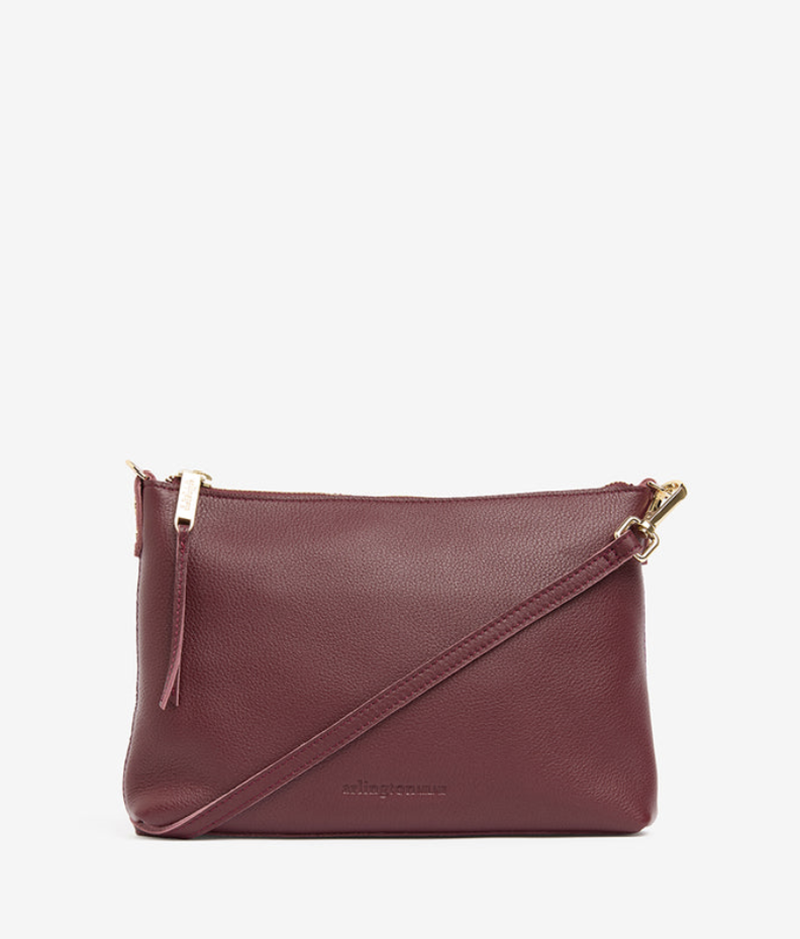 Baby Sophie Bag | Burgundy Pebble