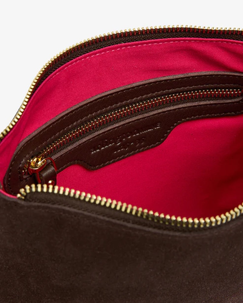 Baby Sophie Bag | Chocolate Suede