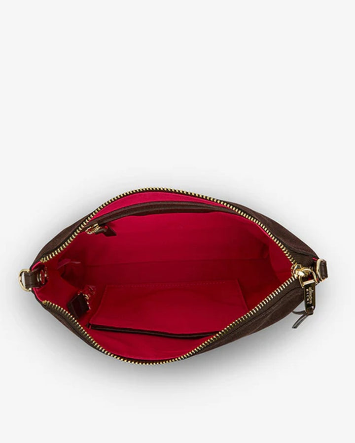 Baby Sophie Bag | Chocolate Suede