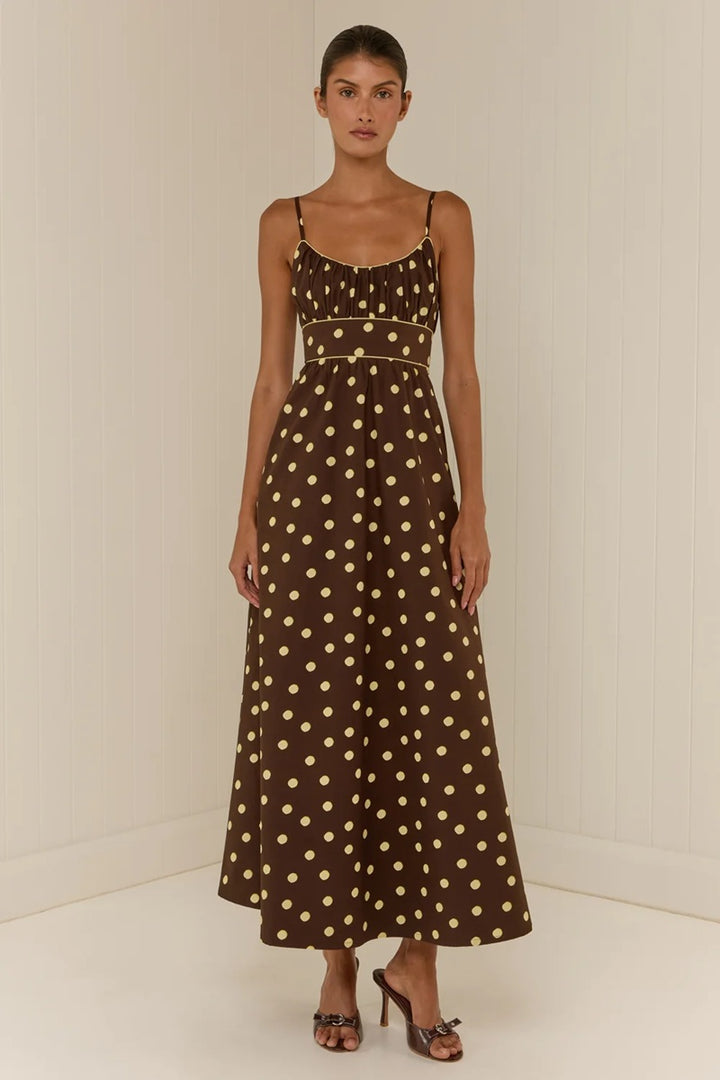 Bambi Dress | Giallo Pois