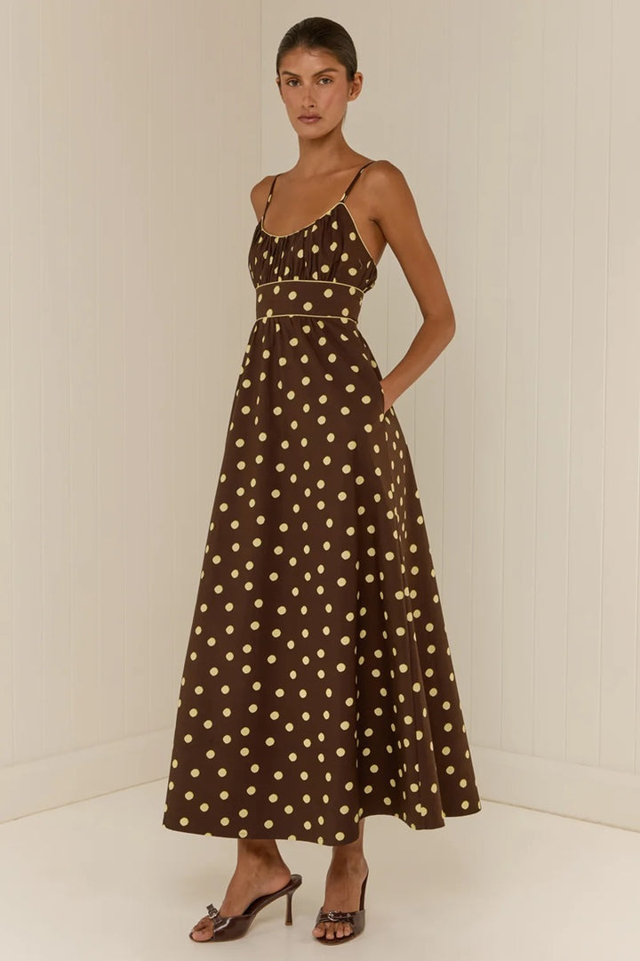 Bambi Dress | Giallo Pois