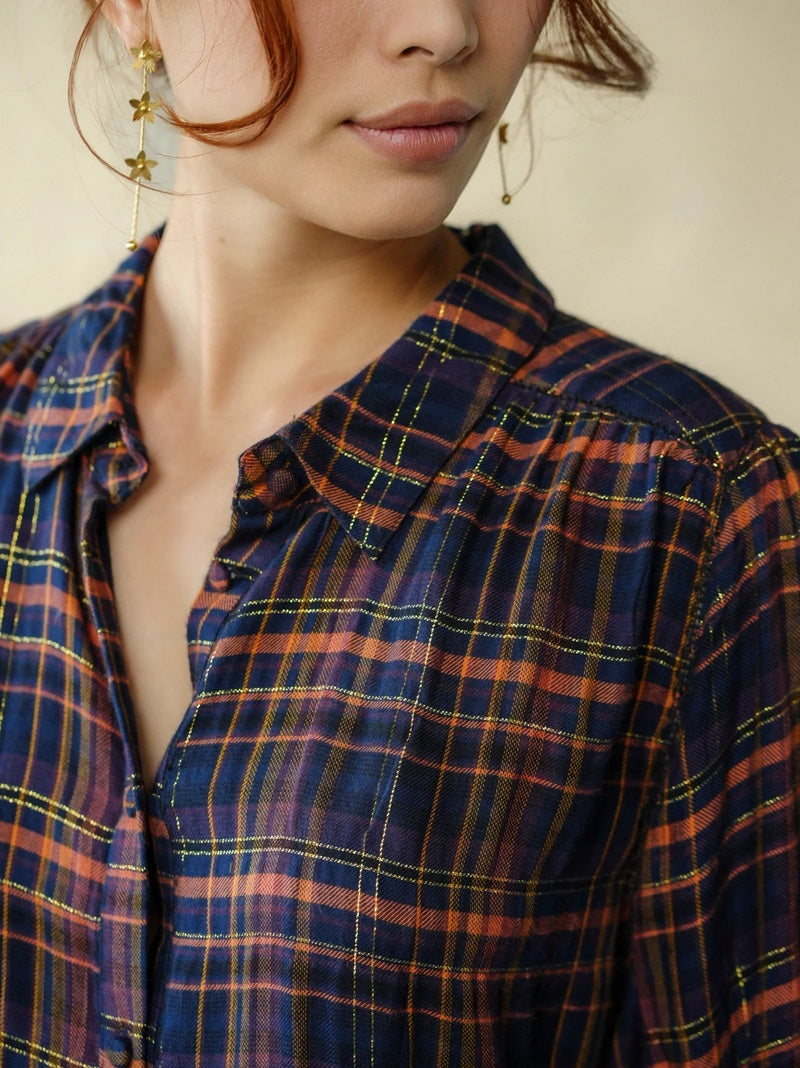Birkin Blouse | Navy