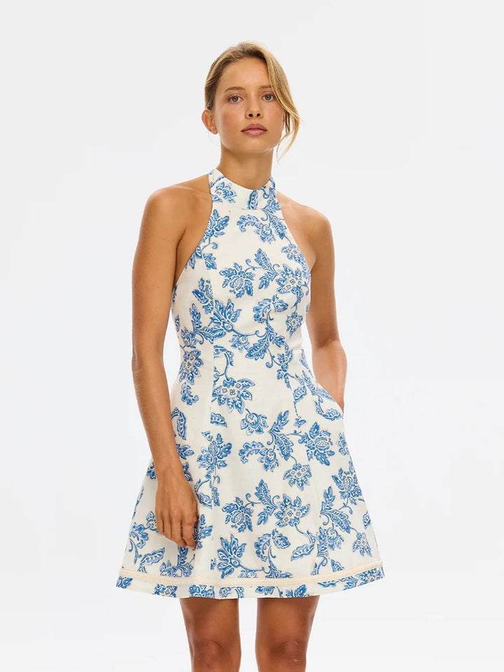 Bluebell Halter Mini Dress
