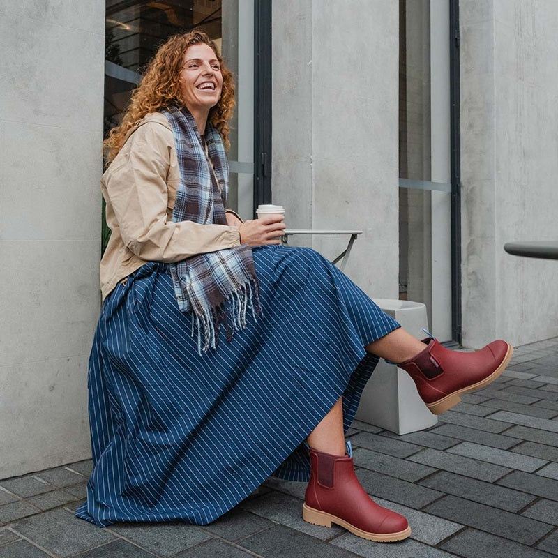 Bobbi Boot Enhanced Traction | Brick Red