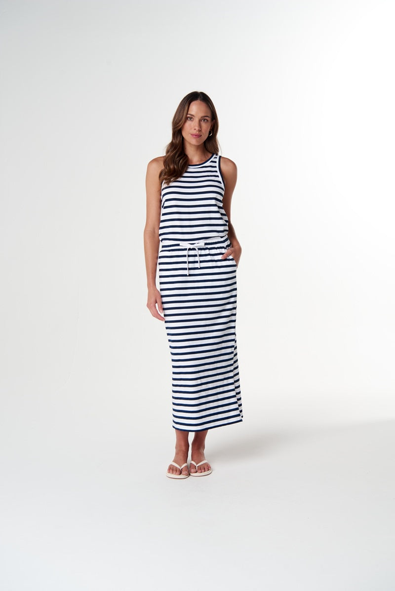 The Folk Maxi Skirt | White & Parisian C1581