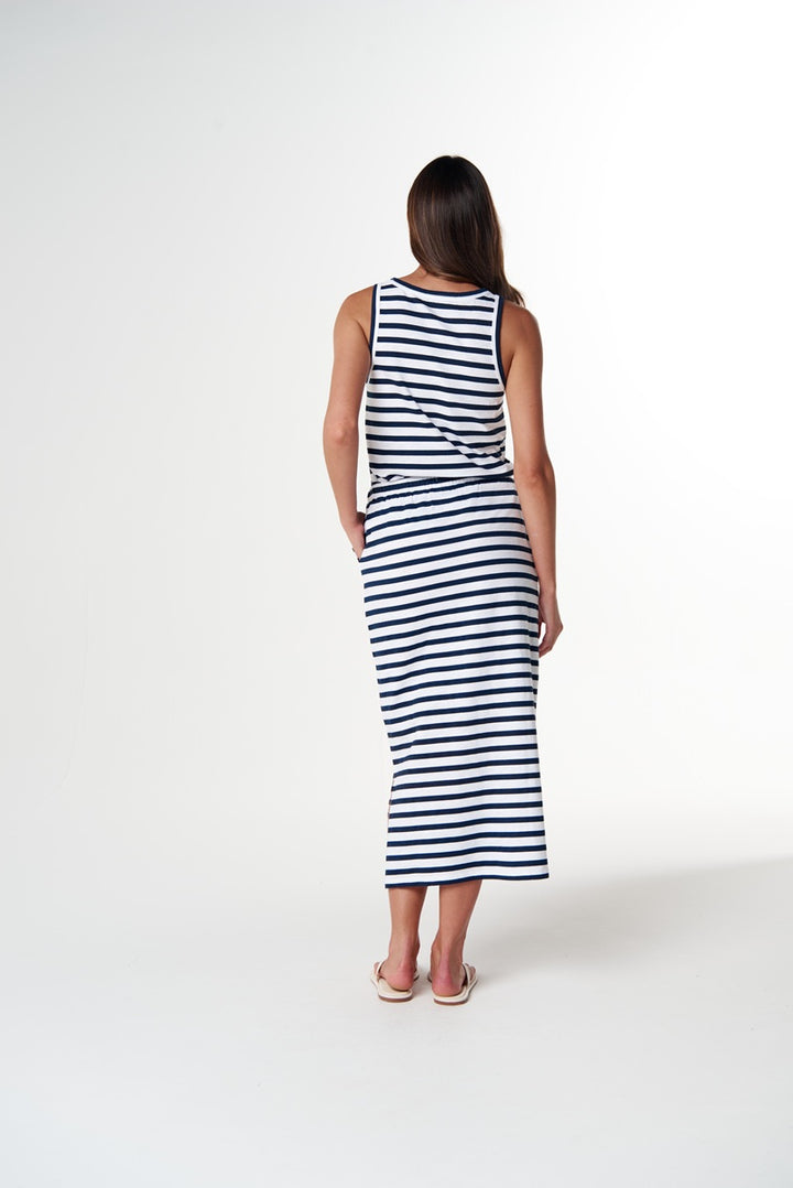 The Folk Maxi Skirt | White & Parisian C1581