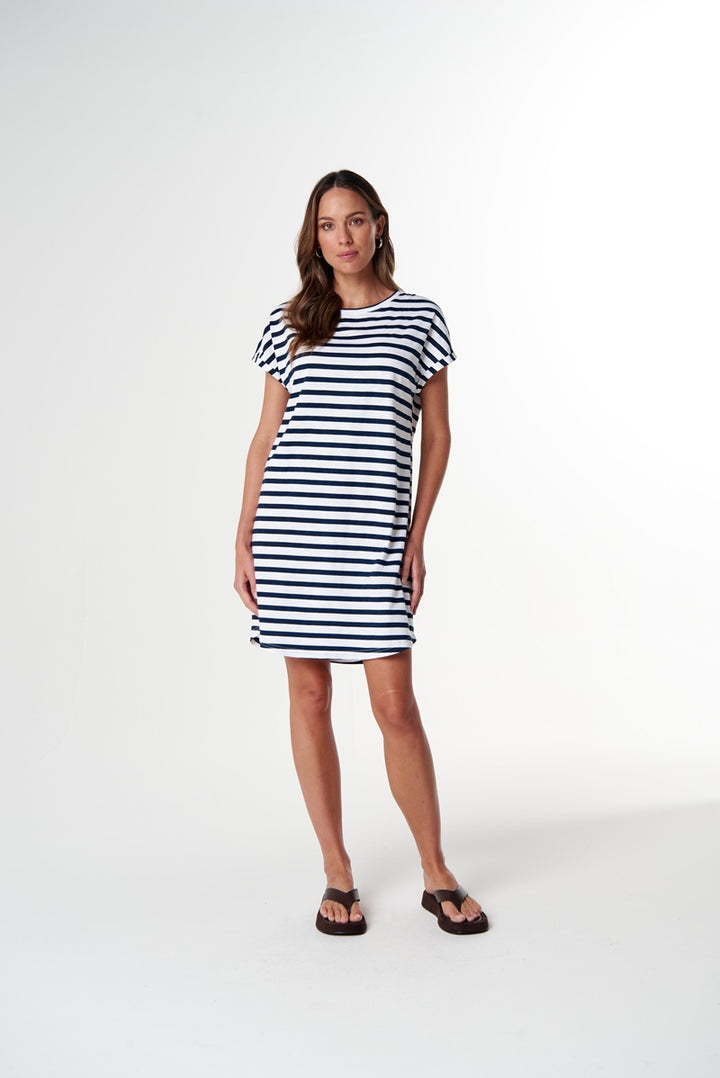 The Regular Tee Dress | White & Parisian C1655
