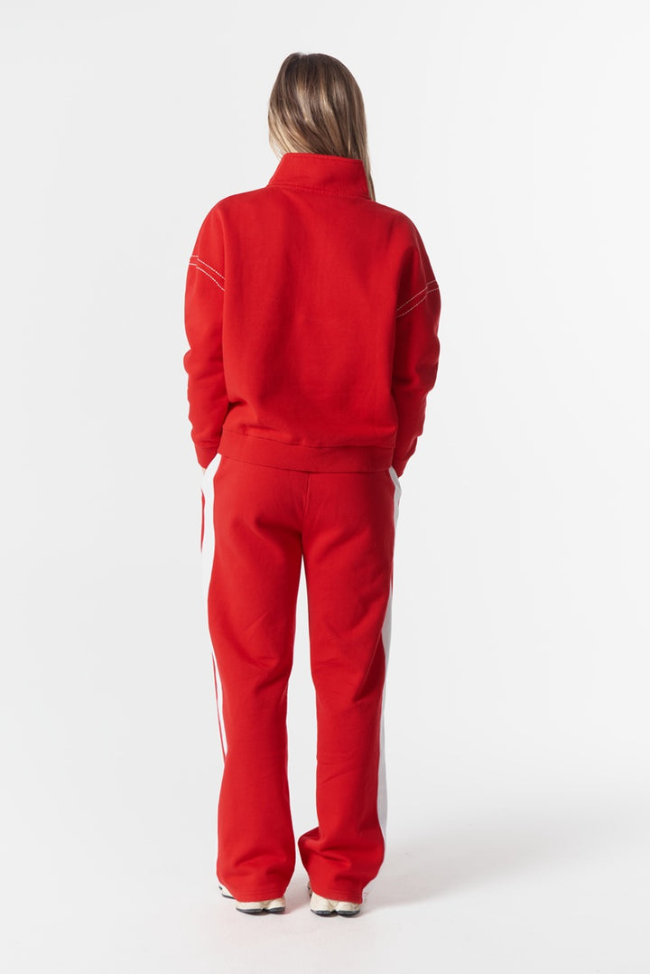 Off Track 1/2 Zip Sweater | Salsa & White C1851