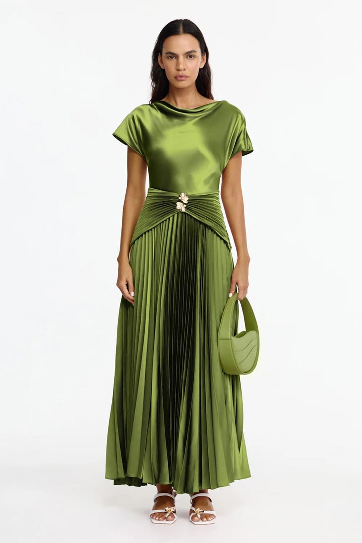 Cairnhill Maxi Dress | Chive