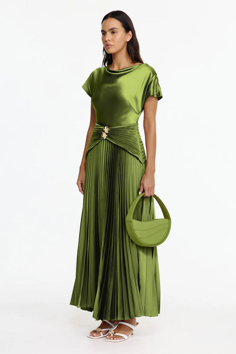 Cairnhill Maxi Dress | Chive