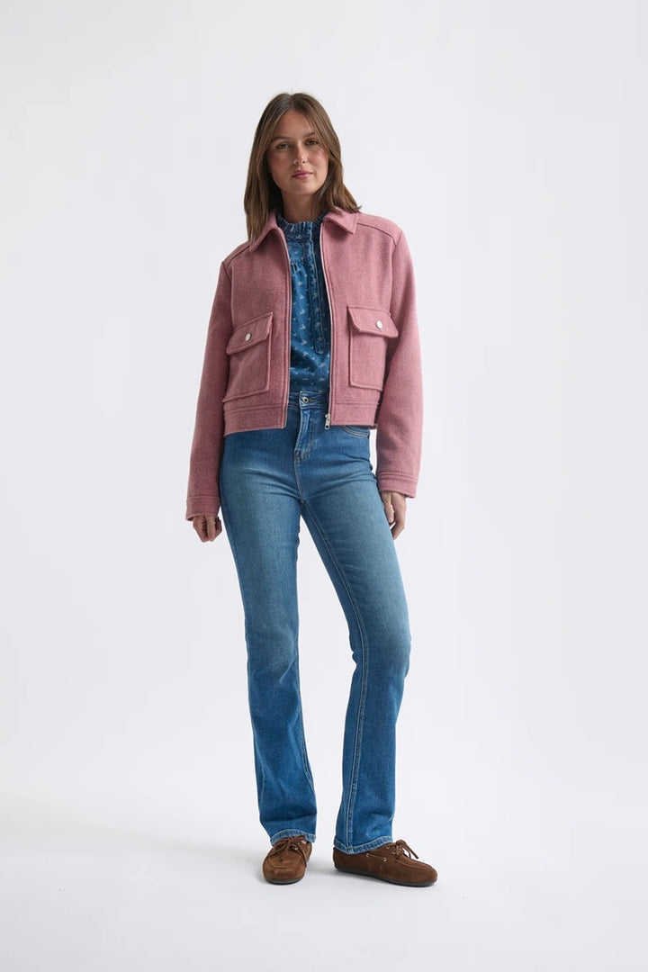 Carla Jacket | Musk Pink