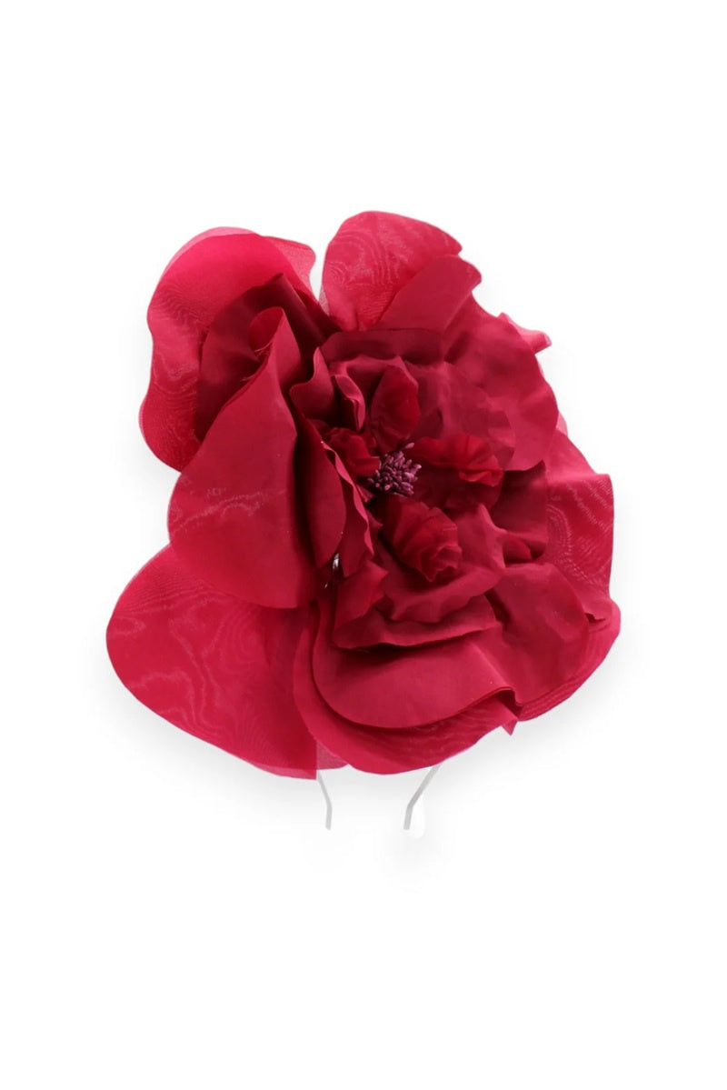 Cindy Fascinator | Red