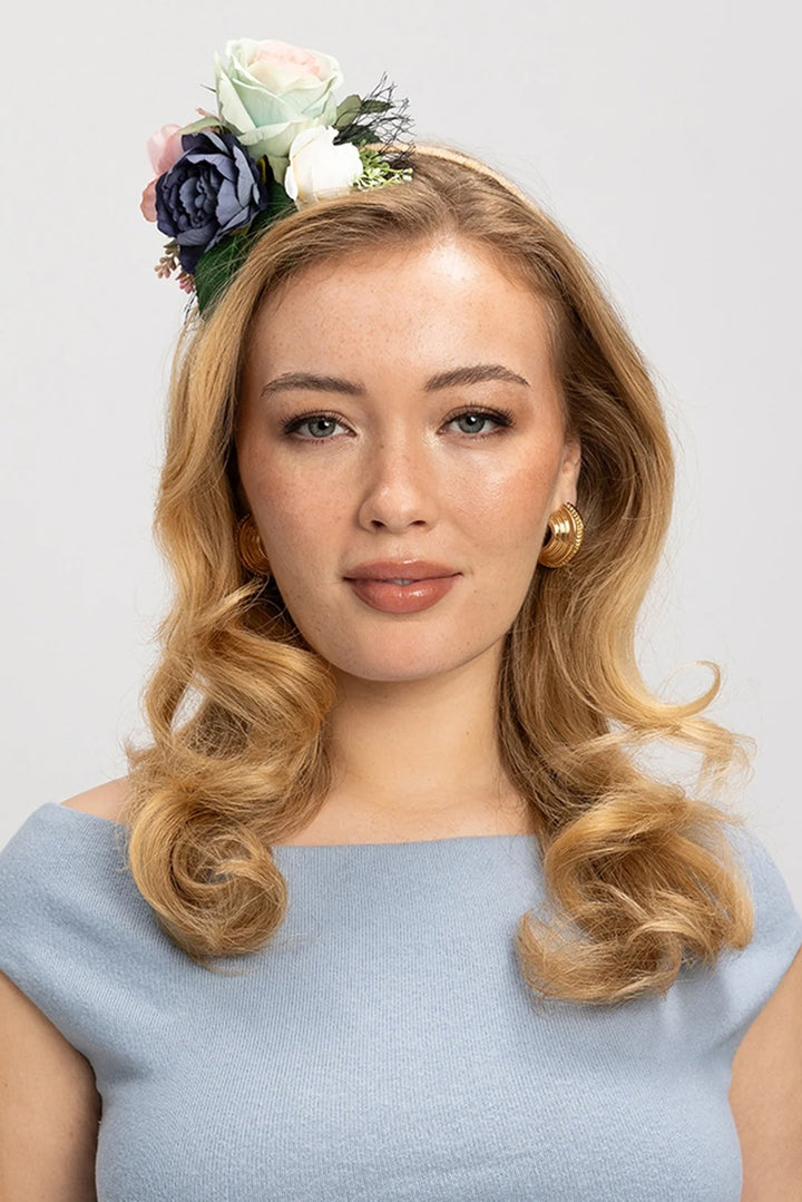 Claudia Headpiece | Blue