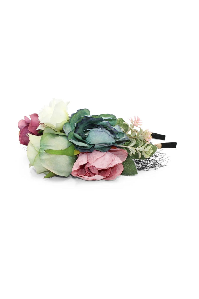 Claudia Headpiece | Blue
